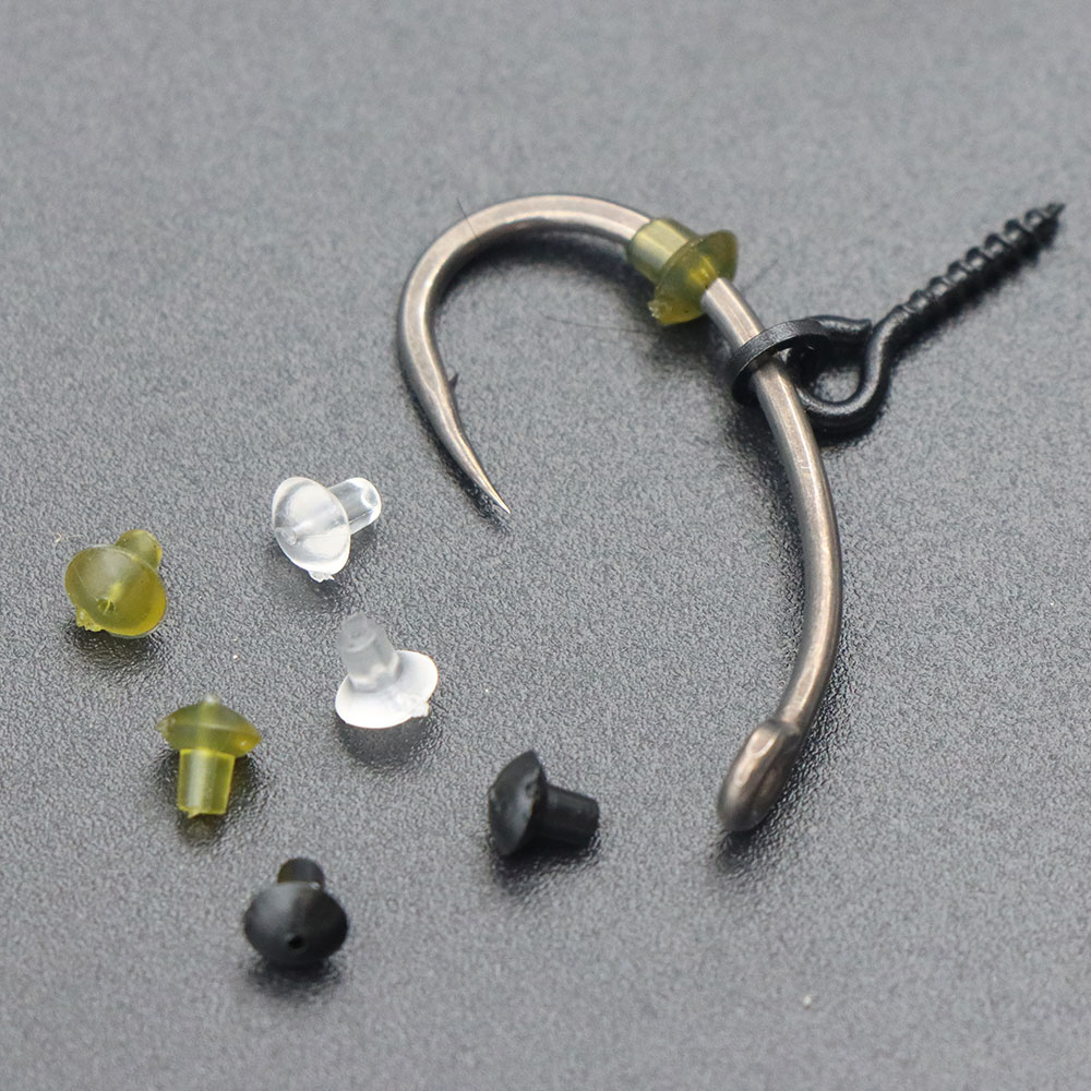 Fishing Equipment Basics - 50pcs Carp Fishing Hook Stop Beads