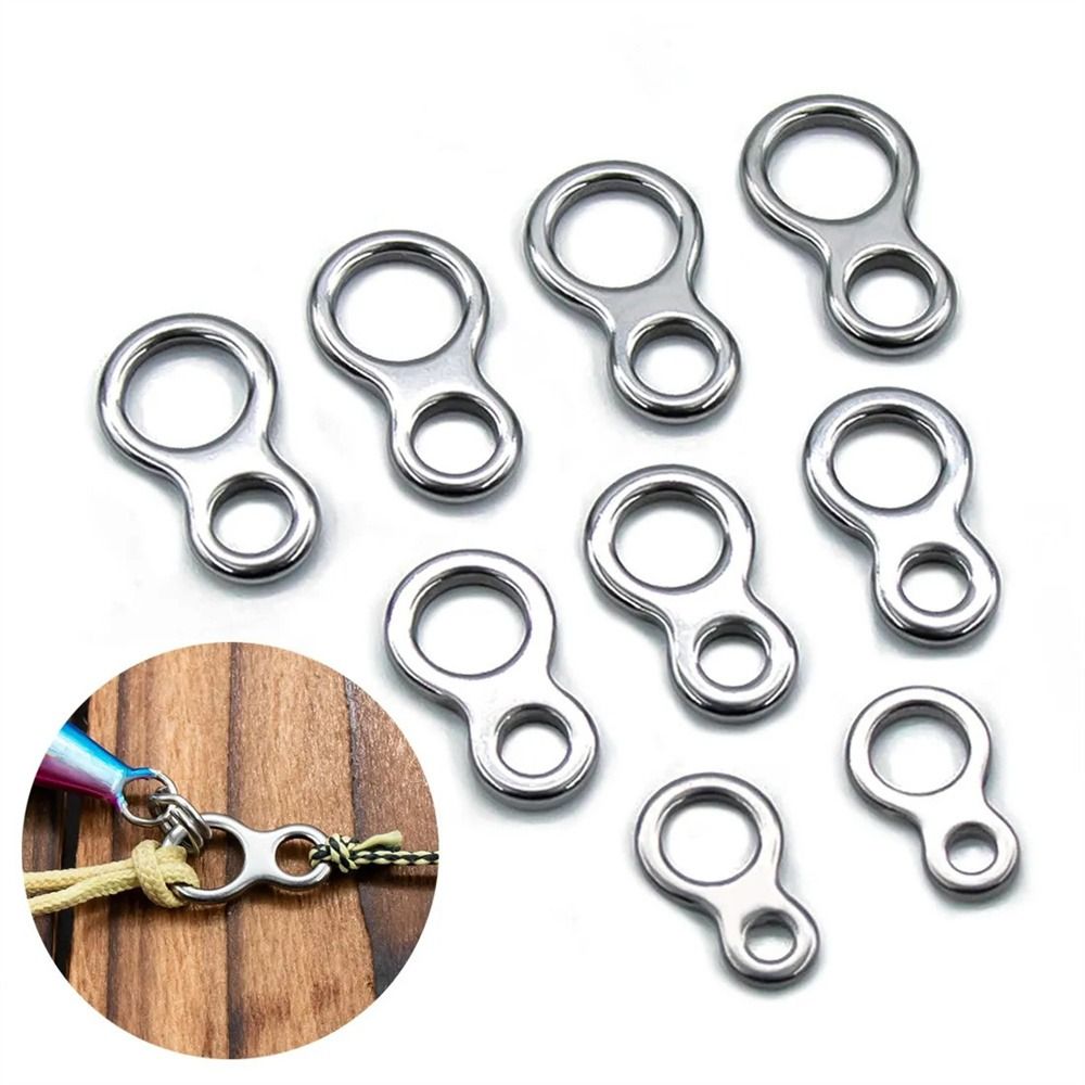 Fishing Equipment On Sale - 10Pcs Fishing Solid Ring Stainless Steel