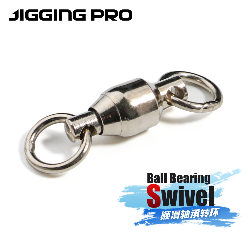 Fishing Equipment On Sale - JIGGINGPRO Ball Bearing Swivels For Fishing