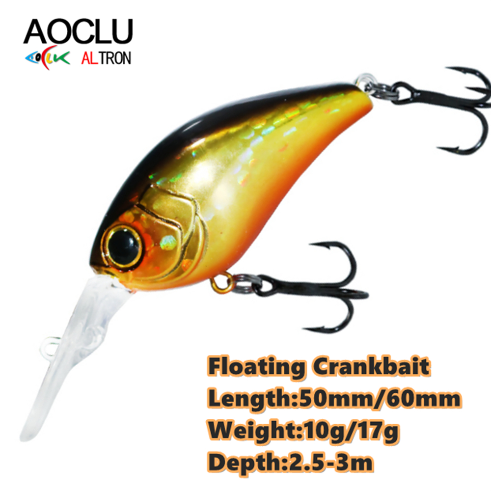 AOCLU Floating Minnow 50mm 10g - Quality Fishing Equipment recension och pris