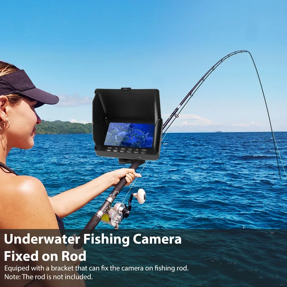 Fish Finder 5.0 Inch LCD Displ - Underwater Fishing Camera recension och pris