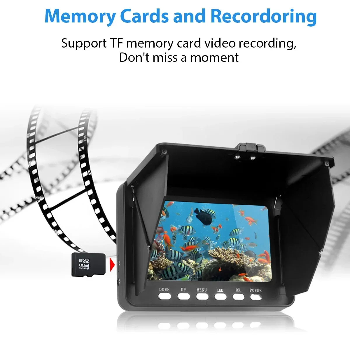 Fish Finder 5.0 Inch LCD Displ - Underwater Fishing Camera recension och pris