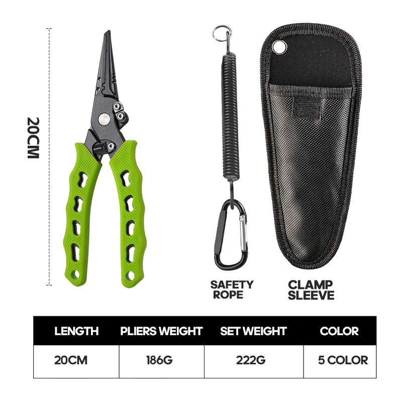 TAIYU 5-Color Stainless Steel  - Fishing Equipment On Sale recension och pris