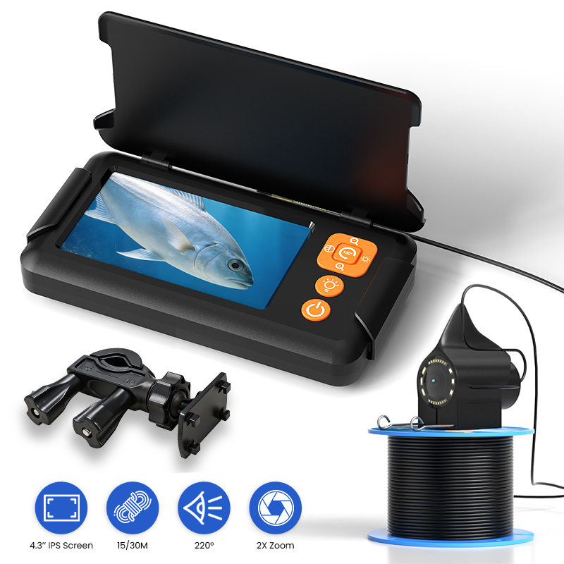 Fishing Camera 4.3’’ Screen 15 - Underwater Fishing Camera recension och pris