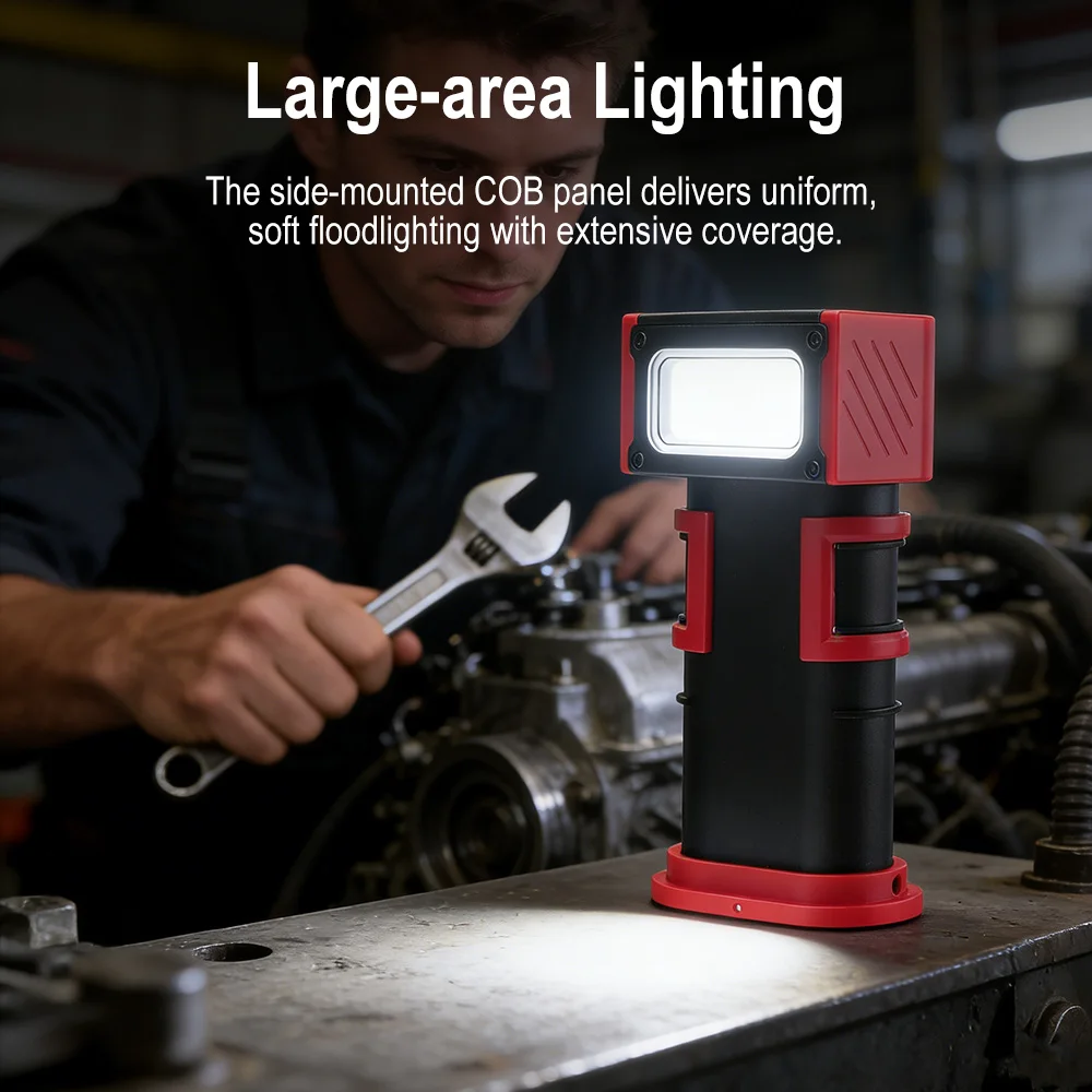BORUiT COB LED Work Light 1000 - Fishing Equipment Carp recension och pris