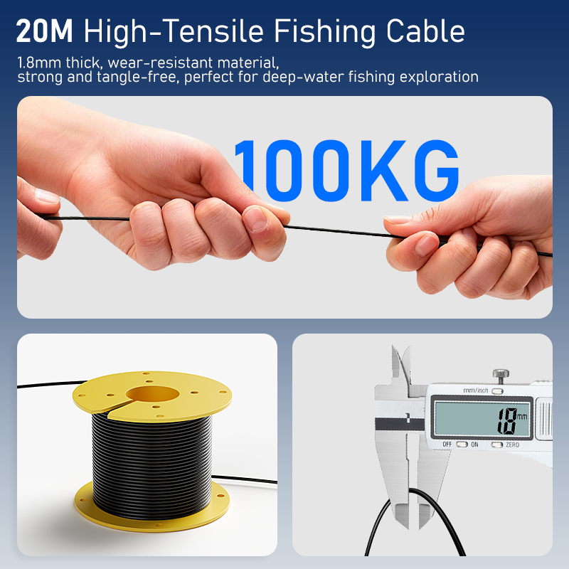 4.3'' LCD Portable Fish Finder - Underwater Fishing Camera recension och pris