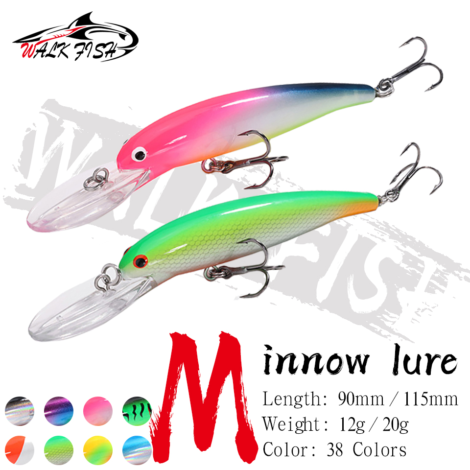 WALK FISH 12g 20g Floating Big - Quality Fishing Equipment recension och pris