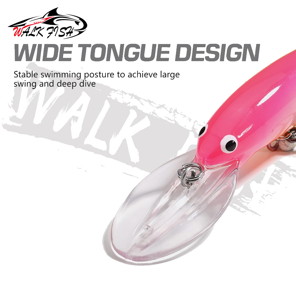 WALK FISH 12g 20g Floating Big - Quality Fishing Equipment recension och pris