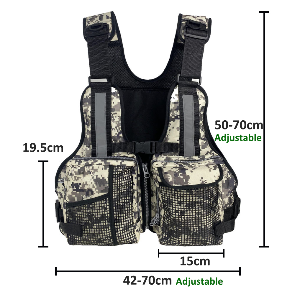 Outdoor Fishing Vest with Mult - Fishing Equipment Usa recension och pris