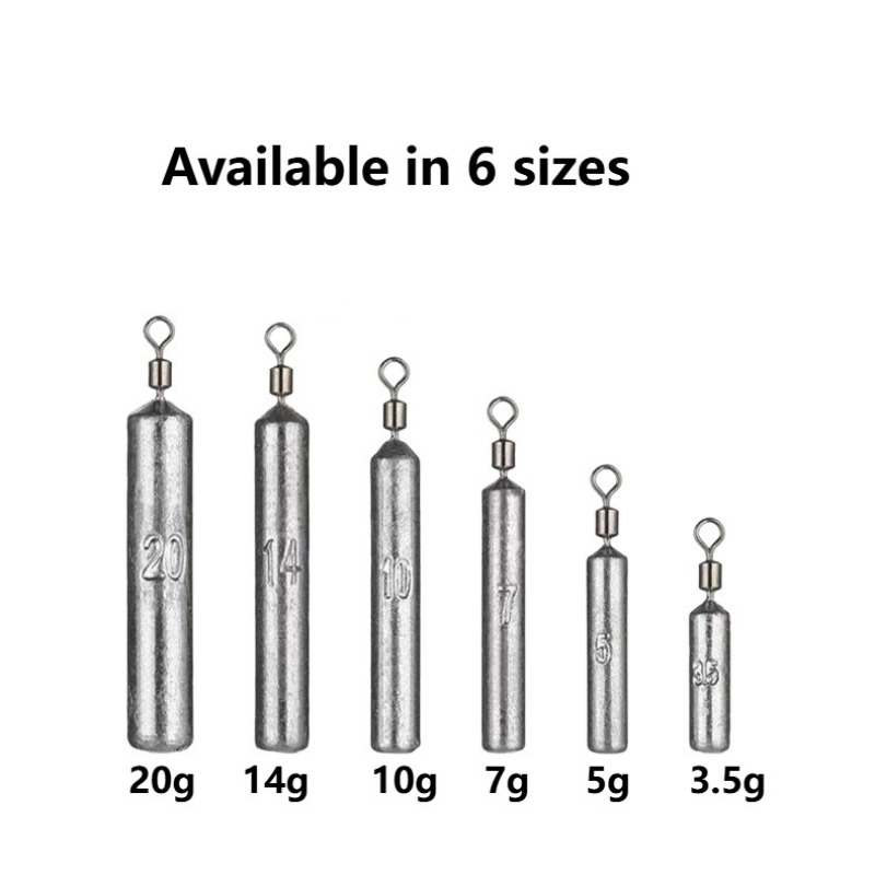 15PCS/Lot Drop Shot Sinkers 3. - Fishing Equipment On Sale recension och pris