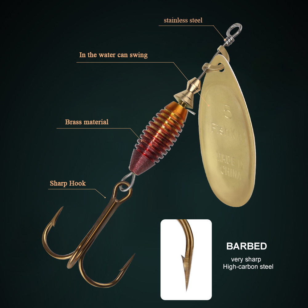Metal Fishing Lure 4g 4.8g 7g  - Quality Fishing Equipment recension och pris