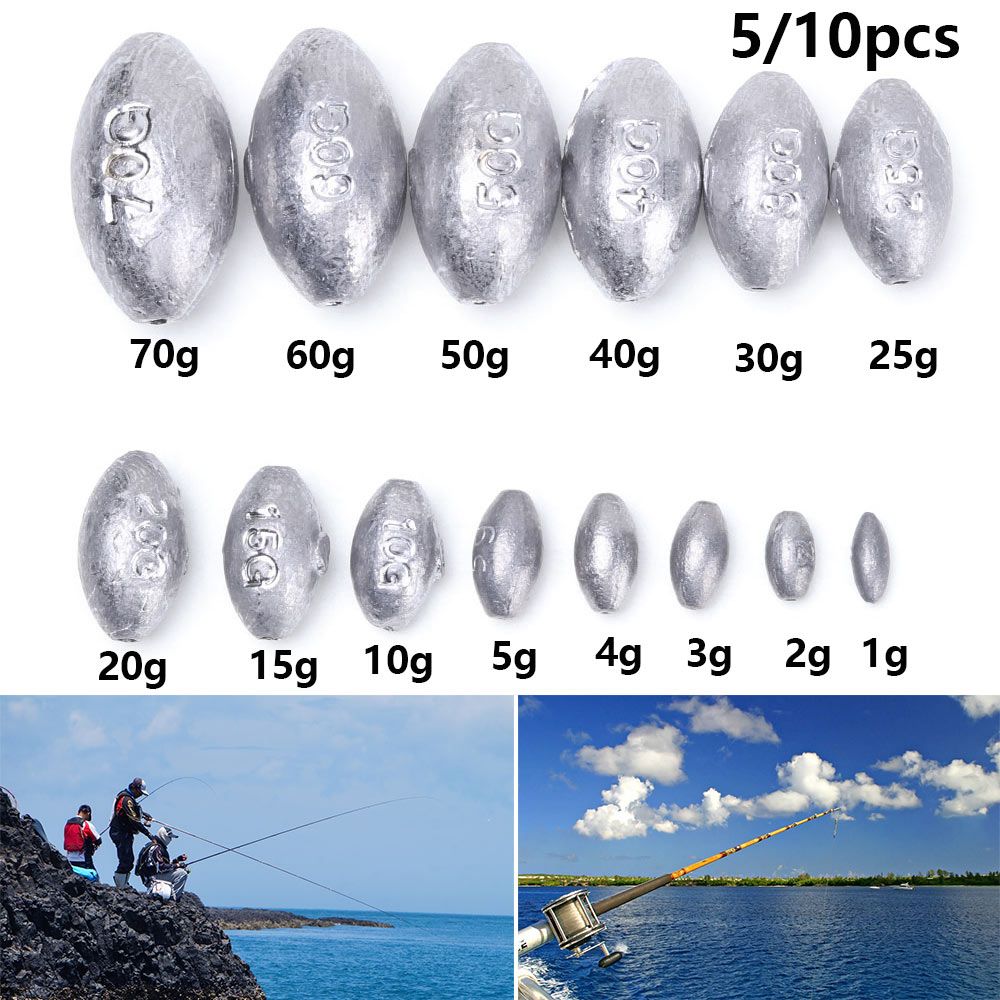 5/10Pcs High Quality Line Sink - Quality Fishing Equipment recension och pris