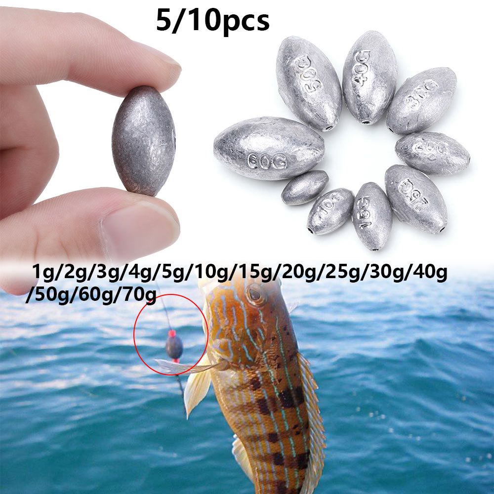 5/10Pcs High Quality Line Sink - Quality Fishing Equipment recension och pris