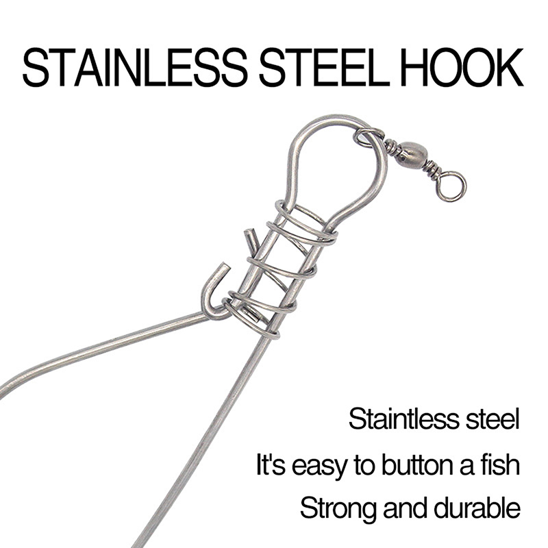 New【Stainless Steel Fishing Lo - Fishing Equipment Tools recension och pris