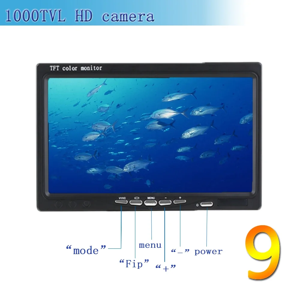 Fish finder F08A 9inch Underwa - Underwater Fishing Camera recension och pris