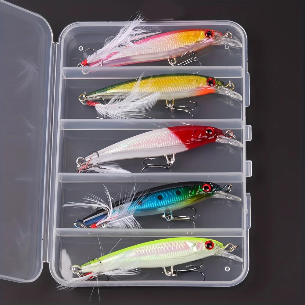 5pcs/box Laser 3D Eyes Bionic  - Fishing Equipment Carp recension och pris