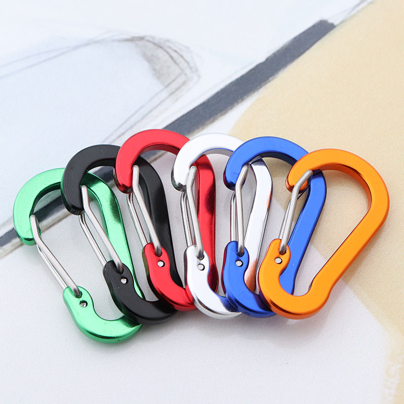 6pcs Carabiner Keychain Key Ch - Fishing Equipment Carp recension och pris