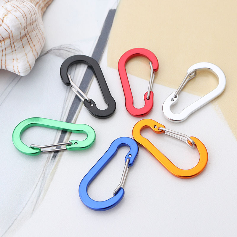 6pcs Carabiner Keychain Key Ch - Fishing Equipment Carp recension och pris