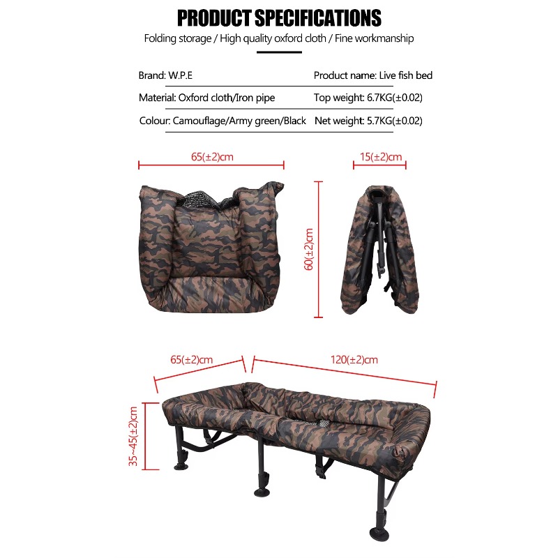 Oxford Cloth Steel Pipe 120cm  - Fishing Equipment Carp recension och pris