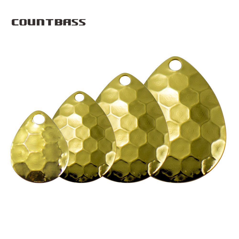 Countbass 50pcs Size 2-5 Gold  - Quality Fishing Equipment recension och pris