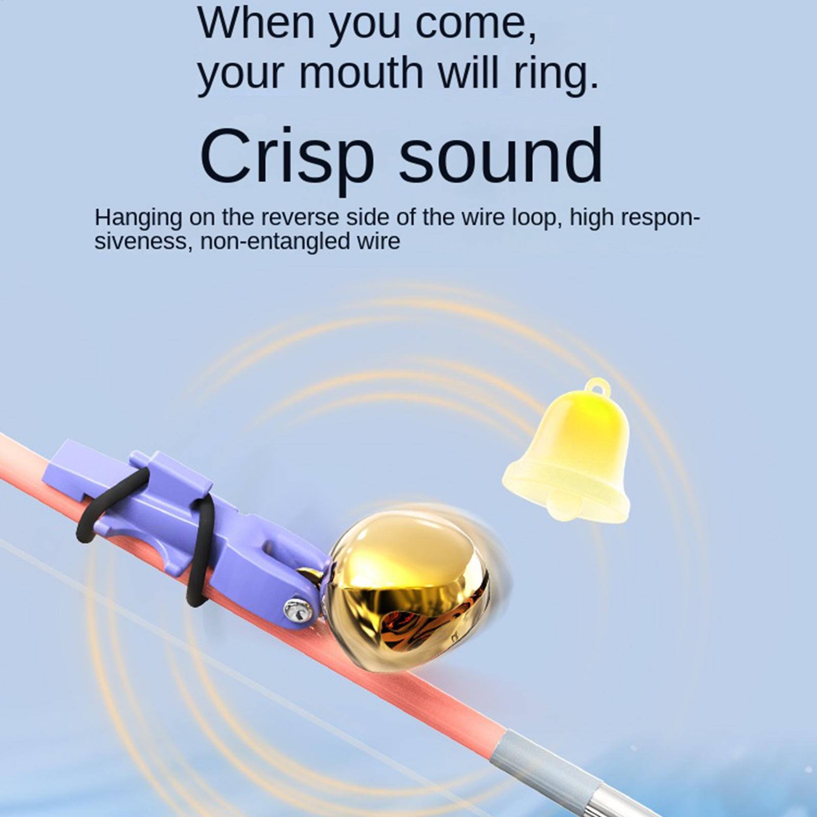 5Pcs Fishing Bite AlarmBell Ro - Fishing Equipment Carp recension och pris