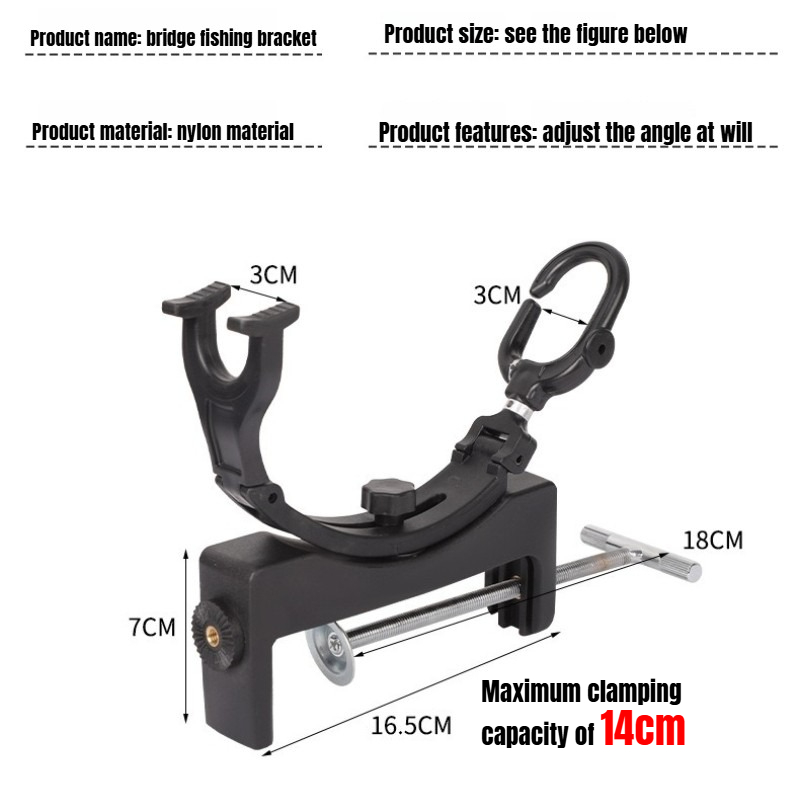 360° Rotating Adjustable Heavy - Fishing Equipment Tools recension och pris