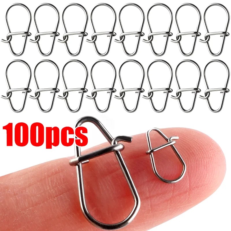 100PCS Stainless Steel Fishing - Fishing Equipment Tools recension och pris