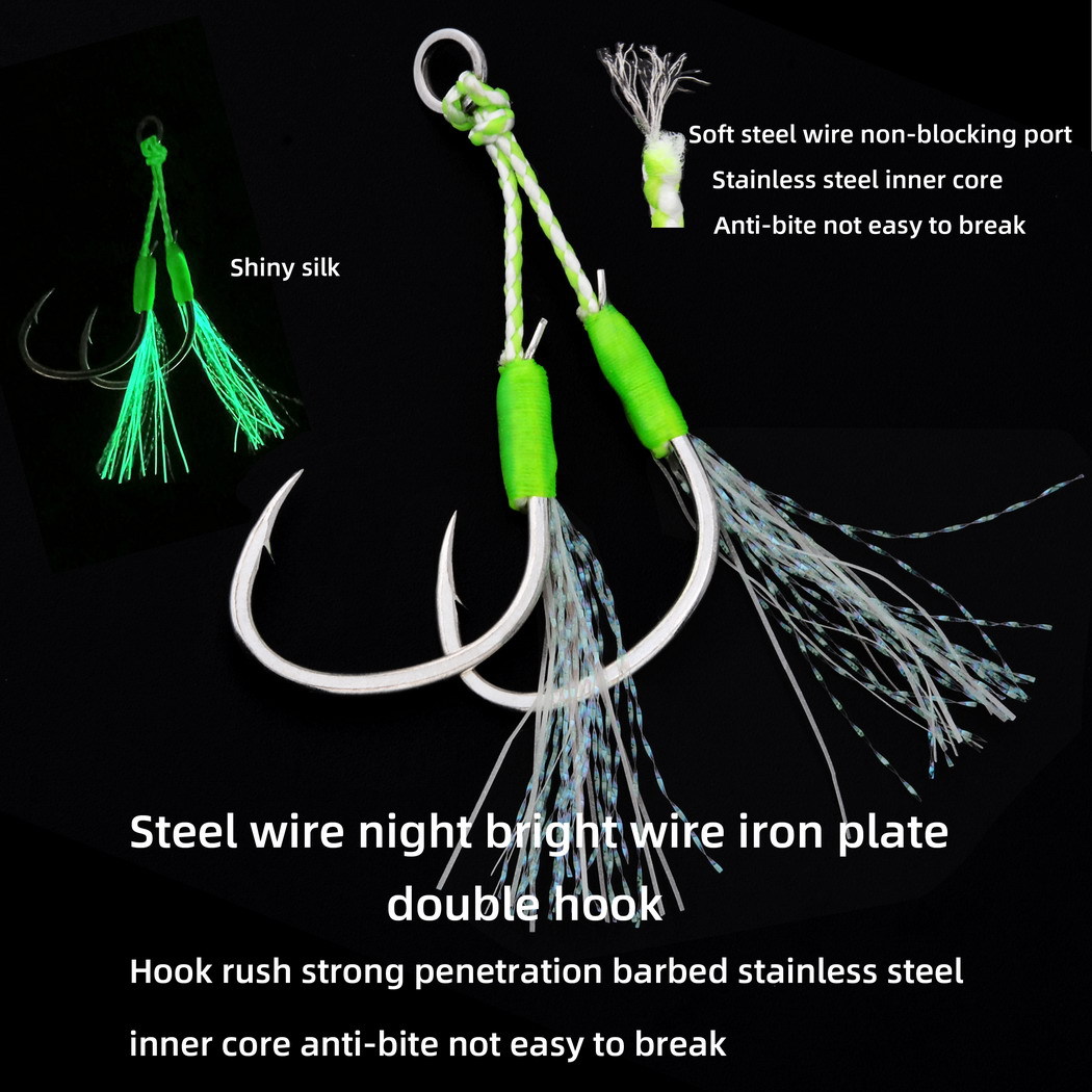 1pcs High quality Metal Night  - Quality Fishing Equipment recension och pris